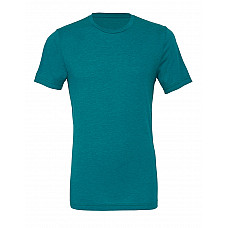 Teal Triblend  Canvas Unisex Triblend Short Sleeve Tee