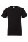 Solid Black Triblend Canvas Unisex Triblend Short Sleeve Tee