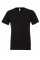 Solid Black Triblend Canvas Unisex Triblend Short Sleeve Tee