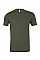 Military Green Triblend Canvas Unisex Triblend Short Sleeve Tee