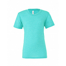 Sea Green Triblend  Canvas Unisex Triblend Short Sleeve Tee