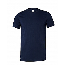 Solid Navy Tri Blend Canvas Unisex Triblend Short Sleeve Tee