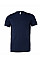 Solid Navy Tri Blend Canvas Unisex Triblend Short Sleeve Tee