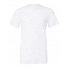 Solid White Triblend Canvas Unisex Triblend Short Sleeve Tee