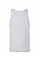 White Canvas Unisex Jersey Tank