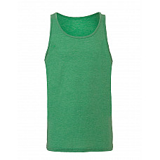 Green Triblend  Canvas Unisex Jersey Tank