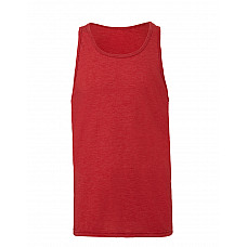 Red Triblend  Canvas Unisex Jersey Tank