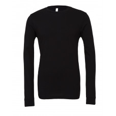 Black Unisex Jersey Long Sleeve Tee