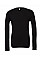 Black Unisex Jersey Long Sleeve Tee