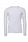 White Unisex Jersey Long Sleeve Tee