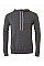 Deep Heather Canvas Unisex Poly-Cotton Fleece Pullover Hoodie