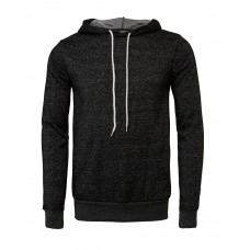 DTG Black Canvas Unisex Poly-Cotton Fleece Pullover Hoodie