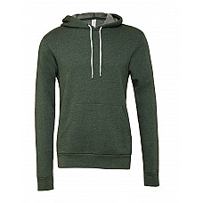 Heather Forest Canvas Unisex Poly-Cotton Fleece Pullover Hoodie