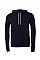 Navy Canvas Unisex Poly-Cotton Fleece Pullover Hoodie