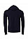 Navy Canvas Unisex Poly-Cotton Fleece Pullover Hoodie