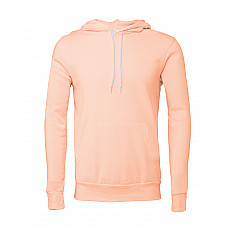 Peach Canvas Unisex Poly-Cotton Fleece Pullover Hoodie