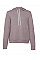 Storm Grey Canvas Unisex Poly-Cotton Fleece Pullover Hoodie