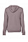 Storm Grey Canvas Unisex Poly-Cotton Fleece Pullover Hoodie