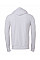 White Canvas Unisex Poly-Cotton Fleece Pullover Hoodie