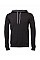 Dark Grey Heather Canvas Unisex Poly-Cotton Fleece Pullover Hoodie