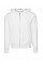 DTG White Canvas Unisex Poly-Cotton Fleece Full-Zip Hoodie