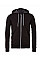 Dark Grey Heather Canvas Unisex Poly-Cotton Fleece Full-Zip Hoodie