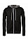 DTG Black Canvas Unisex Poly-Cotton Fleece Full-Zip Hoodie