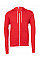 Red Canvas Unisex Poly-Cotton Fleece Full-Zip Hoodie