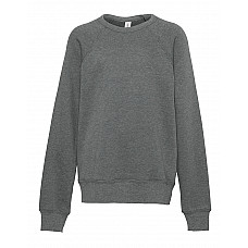 Deep Heather Canvas Unisex Sponge Fleece Crew Neck Sweatshirt