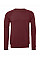 Maroon Canvas Unisex Sponge Fleece Crew Neck Sweatshirt