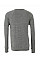 Grey Triblend Canvas Unisex Sponge Fleece Crew Neck Sweatshirt