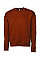 Brick Unisex Drop Shoulder Fleece