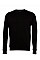 Black Unisex Drop Shoulder Fleece