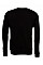 Black Unisex Drop Shoulder Fleece