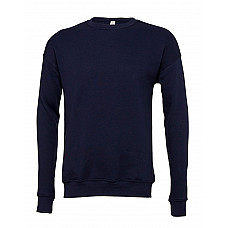 Navy Unisex Drop Shoulder Fleece