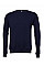 Navy Unisex Drop Shoulder Fleece