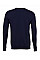 Navy Unisex Drop Shoulder Fleece