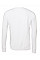 White Unisex Drop Shoulder Fleece