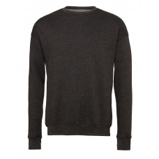 Dark Grey Heather Unisex Drop Shoulder Fleece