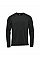 Black Men's Pure Earth Montebello Performance Long Sleeve Tee