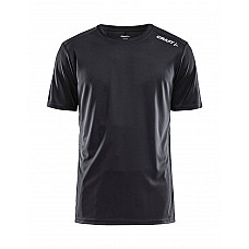 Black Men's Rush Short Sleeve Tee