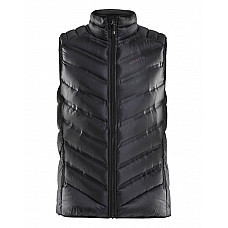 Black Men's Light Down Vest