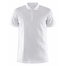 White Men's Core Unify Polo Shirt