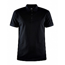 Black Men's Core Unify Polo Shirt