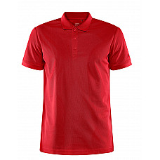 Bright Red Men's Core Unify Polo Shirt