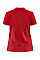 Bright Red Ladies' Core Unify Polo Shirt