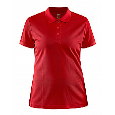 Bright Red Ladies' Core Unify Polo Shirt