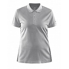 Grey Melange Ladies' Core Unify Polo Shirt