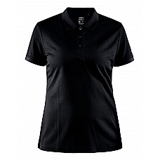 Black Ladies' Core Unify Polo Shirt