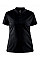 Black Ladies' Core Unify Polo Shirt